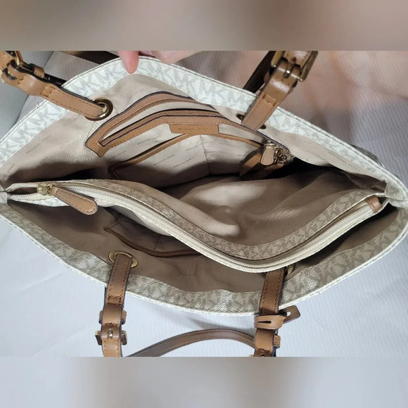 Michael Kors Jet Set Tote Bag Small Logo 30H6GTTT3V - Picture 5 of 16